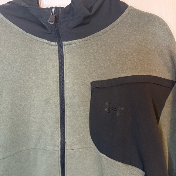 Under Armour Men's Full-Zip Jacket/ Warm-up Jacket - Picture 3 of 4